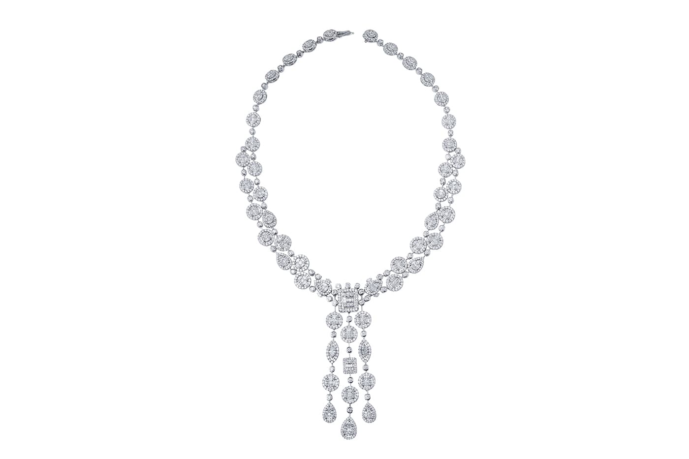 Chandelier Diamond Necklace