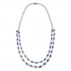 sapphire diamond necklace