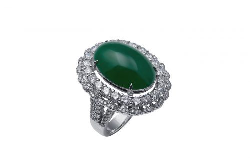 emerald jade ring